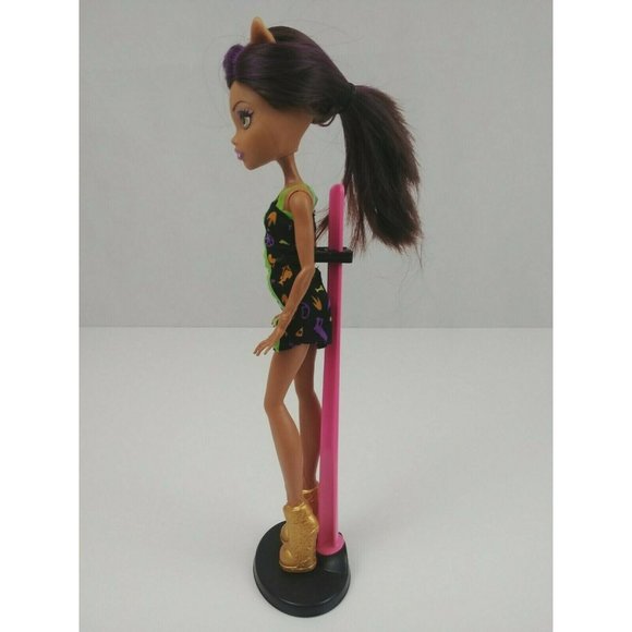 Monster High 11" Doll Clawdeen Wolf Freaky Field Trip With Outfit and Shoes - Picture 4 of 6